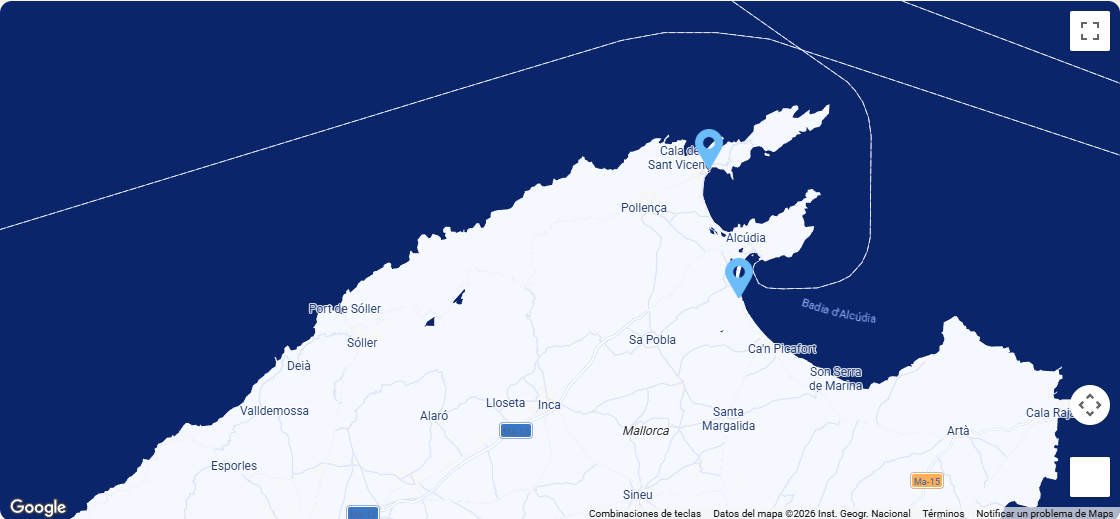 Ver mapa de Ca'n Pescador